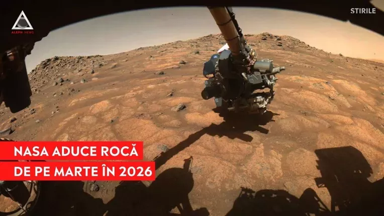 Roverul Perseverance de la NASA a colectat prima mostra de roca de pe Marte