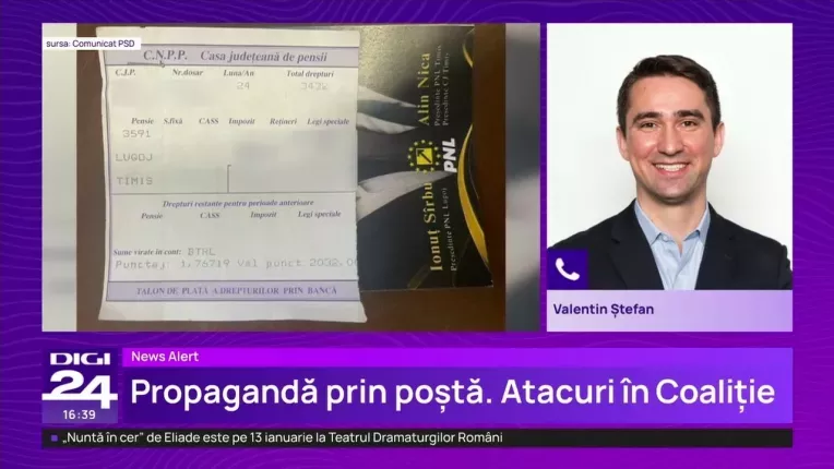 Scandal intre PSD si PNL. Simonis: "Batranii au primit pensiile cu un pliant cu PNL"