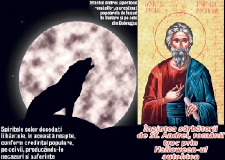 Sfantul Andrei: Obiceiuri si traditii referitoare la Patronul spiritual al romanilor