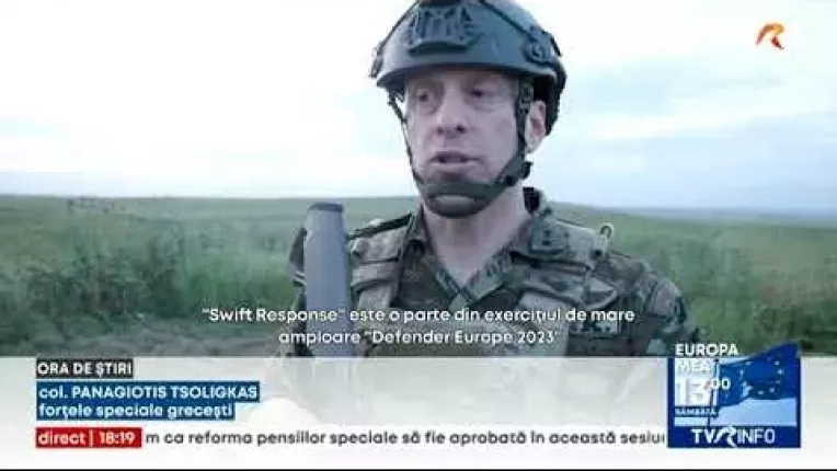 Sute de militari din mai multe tari NATO au participat la un exercitiu in Grecia