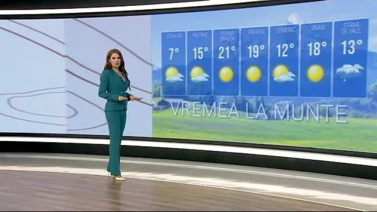 Temperaturi de vara in sud-estul tarii. Ploi de scurta durata in vest, nord si centru