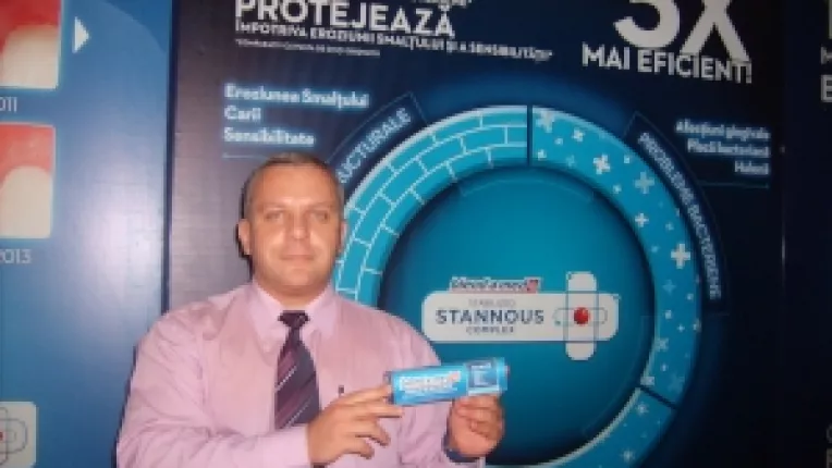 Tiberius Amplef, Reprezentant Blend-A-Med Oral-B: "Ca noutate, la aceasta editie am adus Blend-A-Med Pro-Expert All-In-One!"