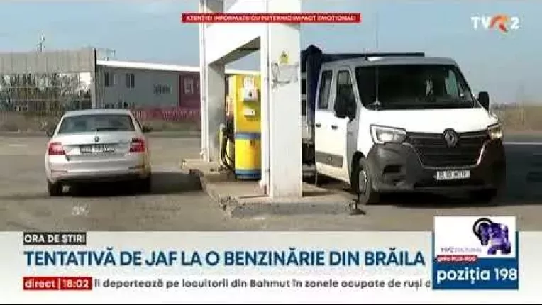 Un barbat va sta in arest preventiv dupa ce a incercat sa jefuiasca o benzinarie din Braila