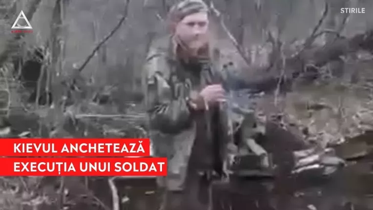 Un soldat ucrainean a fost executat pe loc de rusi dupa ce a rostit "Slava Ukraini"
