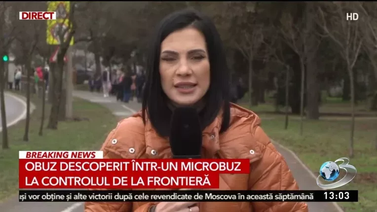 Un ucrainean a incercat sa intre cu un obuz si munitie in Romania