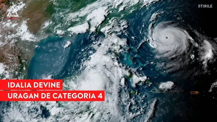 Uraganul Idalia se indreapta spre Florida. A fost declarata stare de urgenta