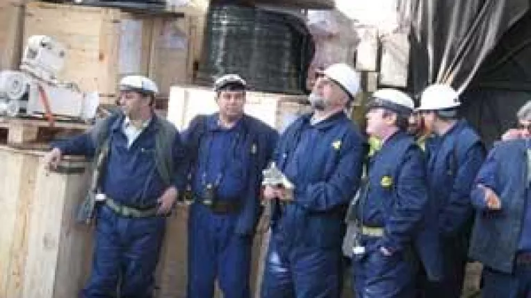 Varujan Vosganian, in Valea Jiului