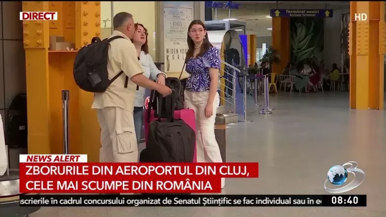 Zborurile din aeroportul din Cluj, cele mai scumpe din Romania. Care sunt preturile