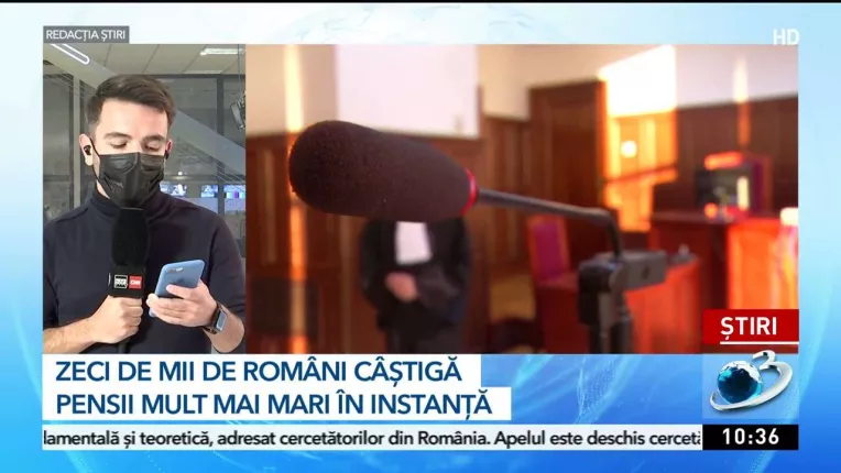 Zeci de mii de romani castiga pensii mult mai mari in instanta. Cel mai mare numar de dosare din ultimii patru ani.