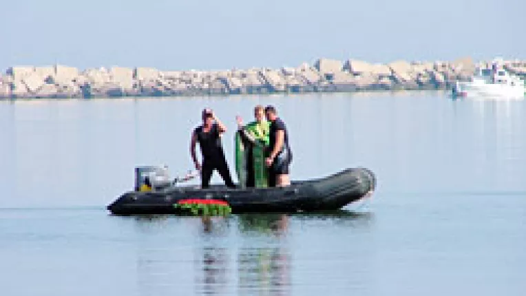 Ziua Apelor, sarbatorita de militarii Centrului de Scafandri